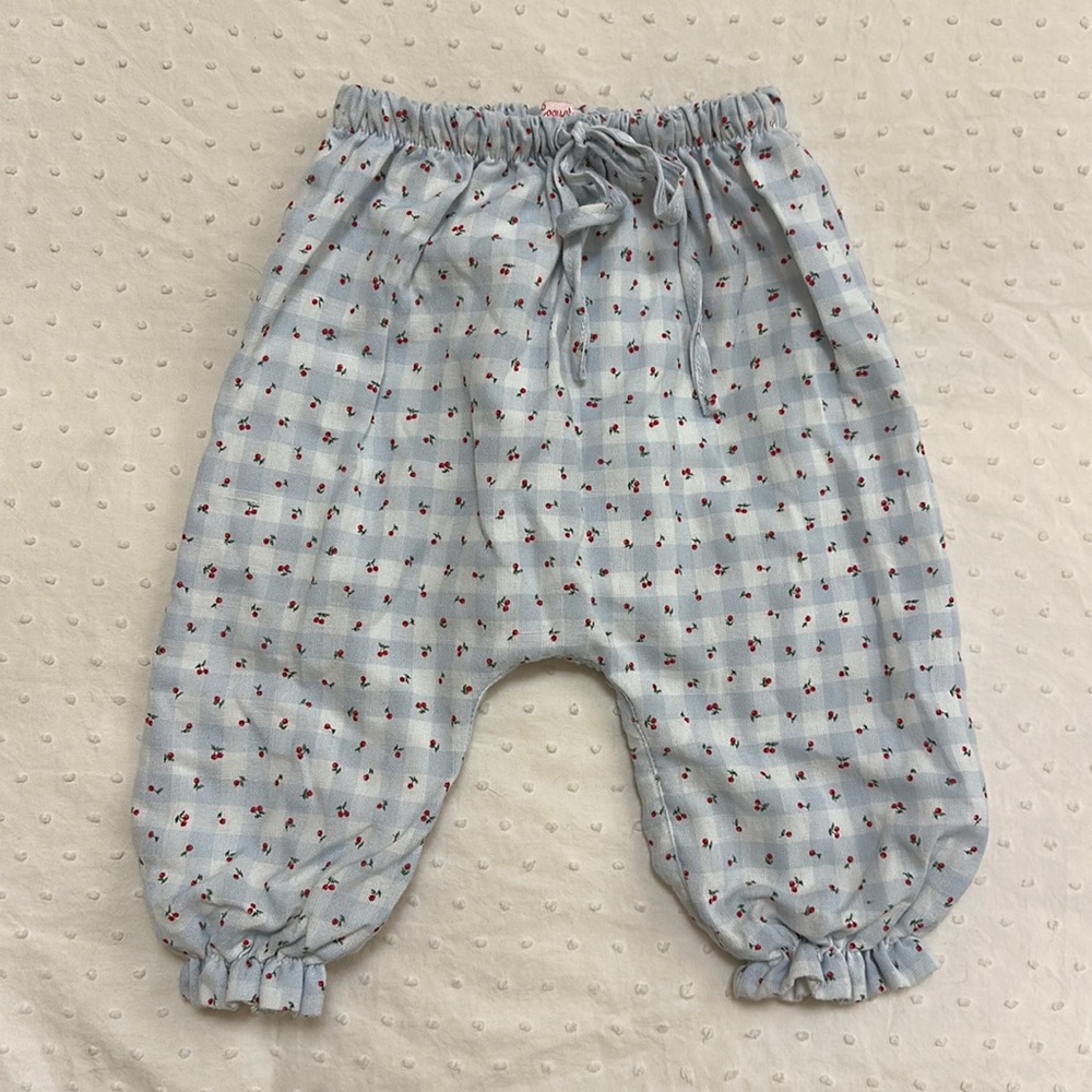 La Coqueta bloomers pants 2T cherry print
